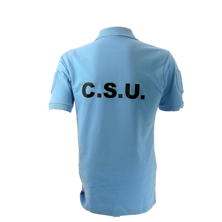 Polo Manches courtes Bleu Ciel