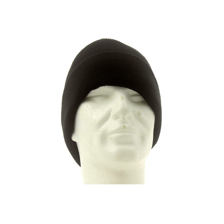 Bonnet Acrylique Noir ASVP | Personnalisable et confortable