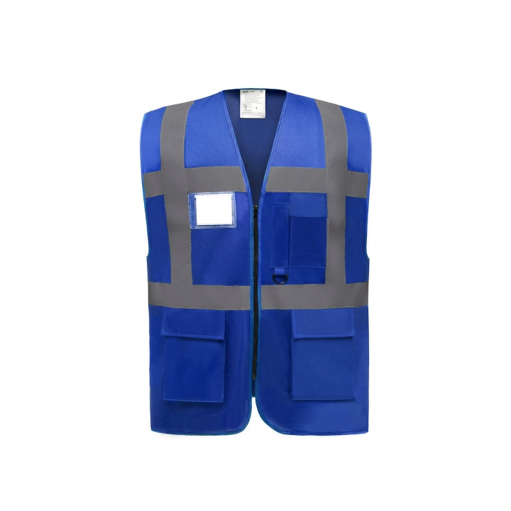 GILET EN 471 +ZIP + poche téléphone
