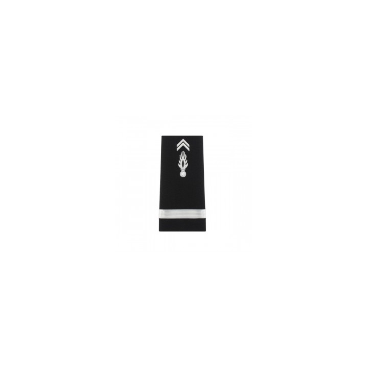 Fourreaux rigides de sous-lieutenant pour uniforme de gendarmerie