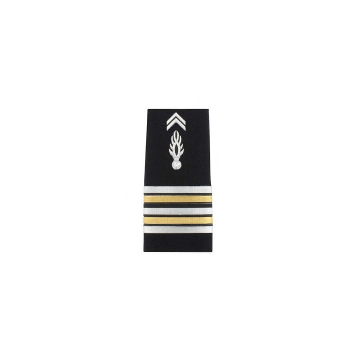 Fourreaux rigides pour lieutenant-colonel de gendarmerie Ateq uniforme