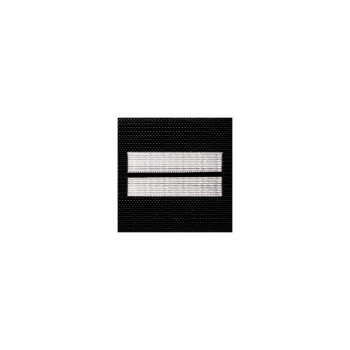 Grade Lieutenant en tissu 5 x 5 cm - Insigne de grade pour les lieutenants