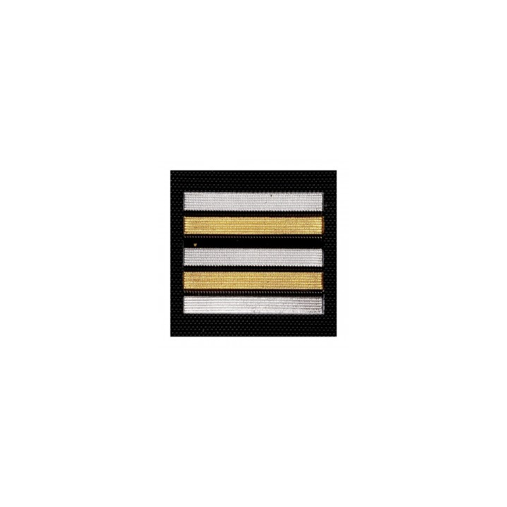 Grade 5 x 5 cm tissu LIEUTENANT COLONEL