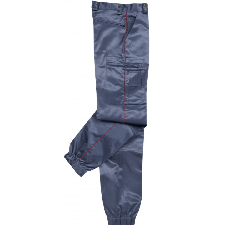 PANTALON INTERVENTION SATINÉ ASVP LISERE BORDEAUX