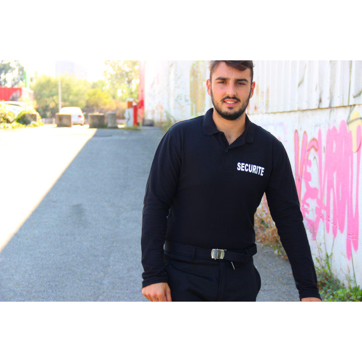 Polo Sécurité manches longues - Tenue de sécurité confortable et fonctionnelle