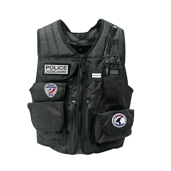 Gilet d'identification fournis avec bandeaux au choix