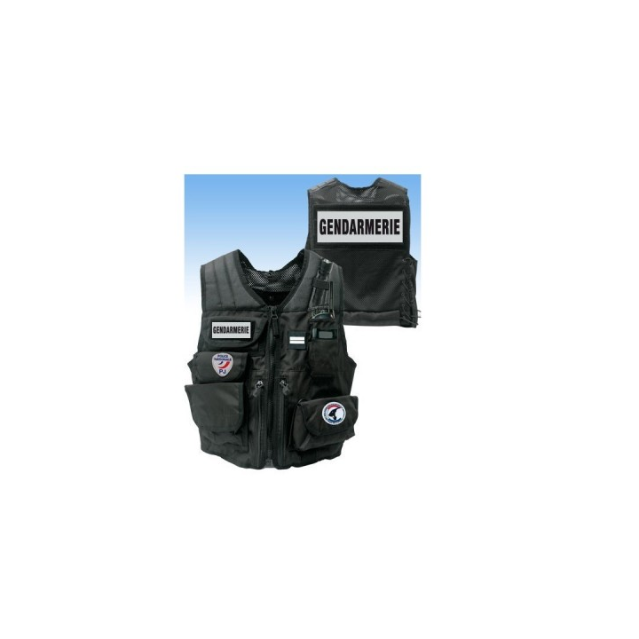 Gilet d'identification fournis avec bandeaux au choix