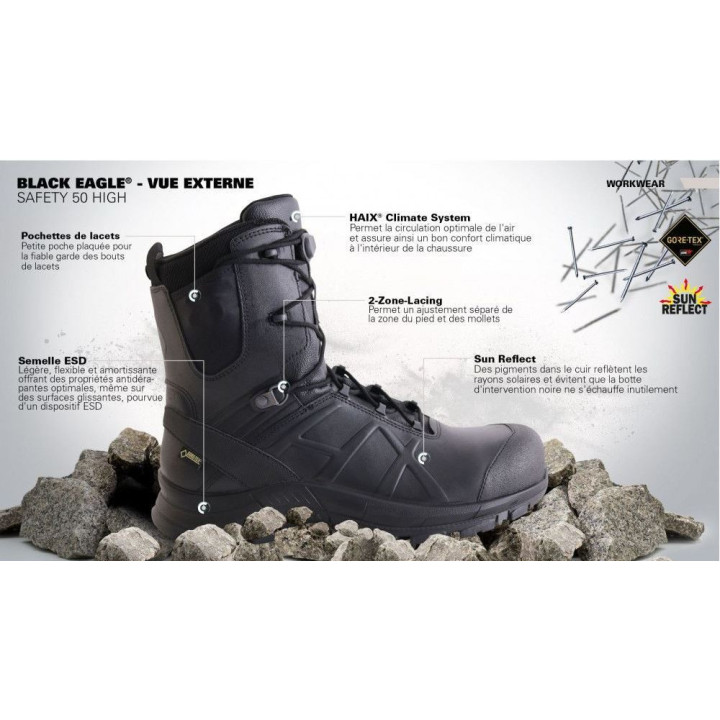 Haix Black Eagle SAFETY 50 MID