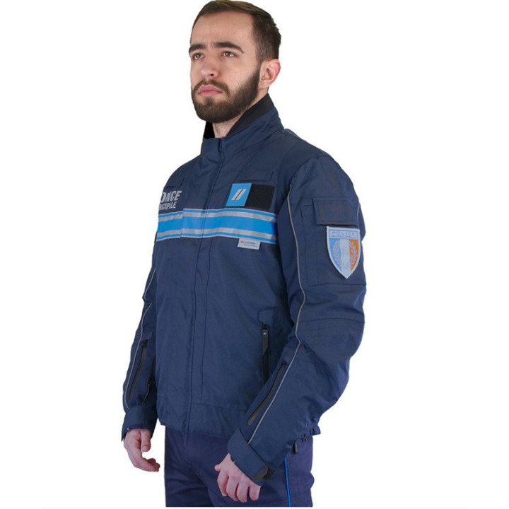 Blouson d'intervention satiné Bande gitane