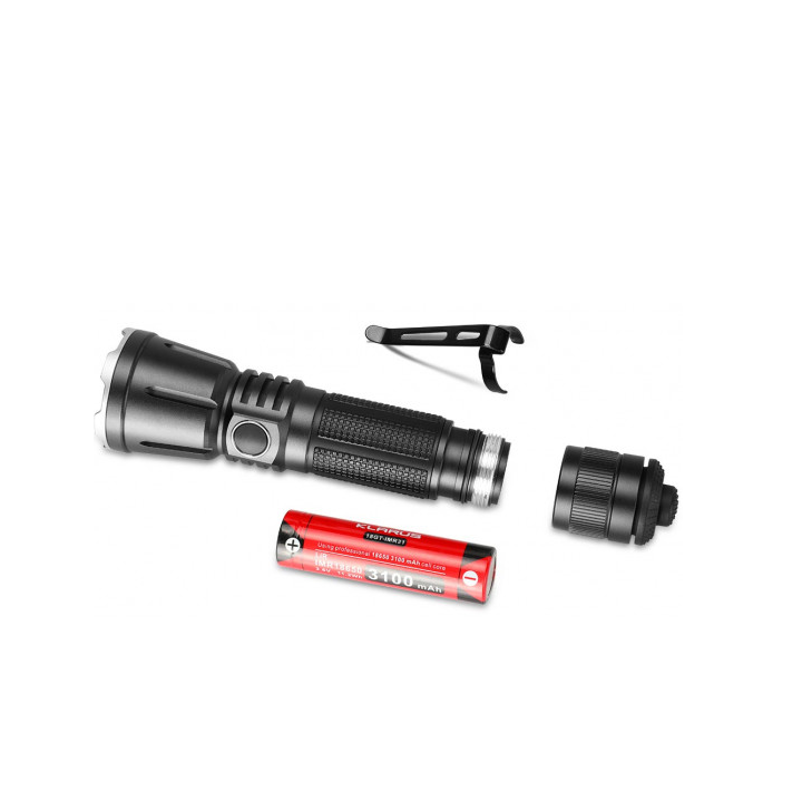 LAMPE TACTIQUE RECHARGEABLE 360X3-3200 LUMENS