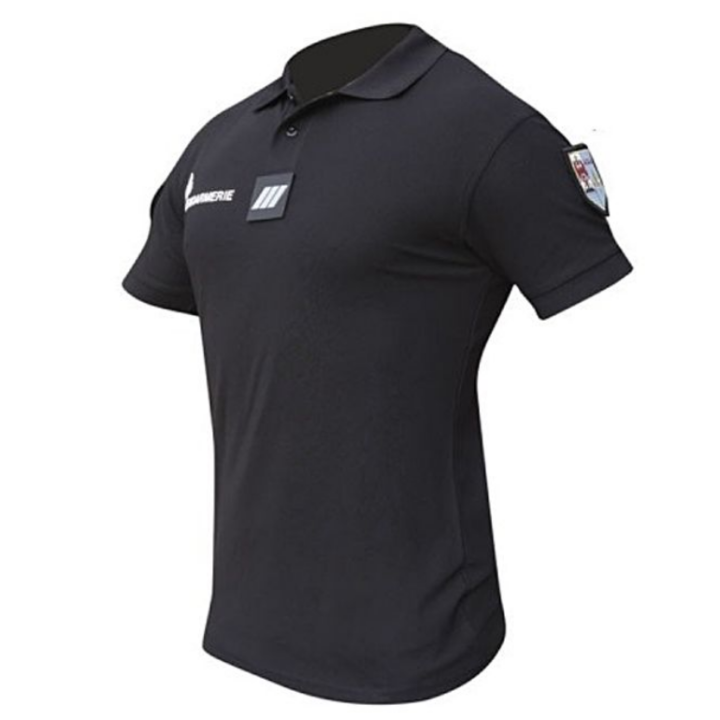Polo GENDARMERIE départementale COOLDRY noir
