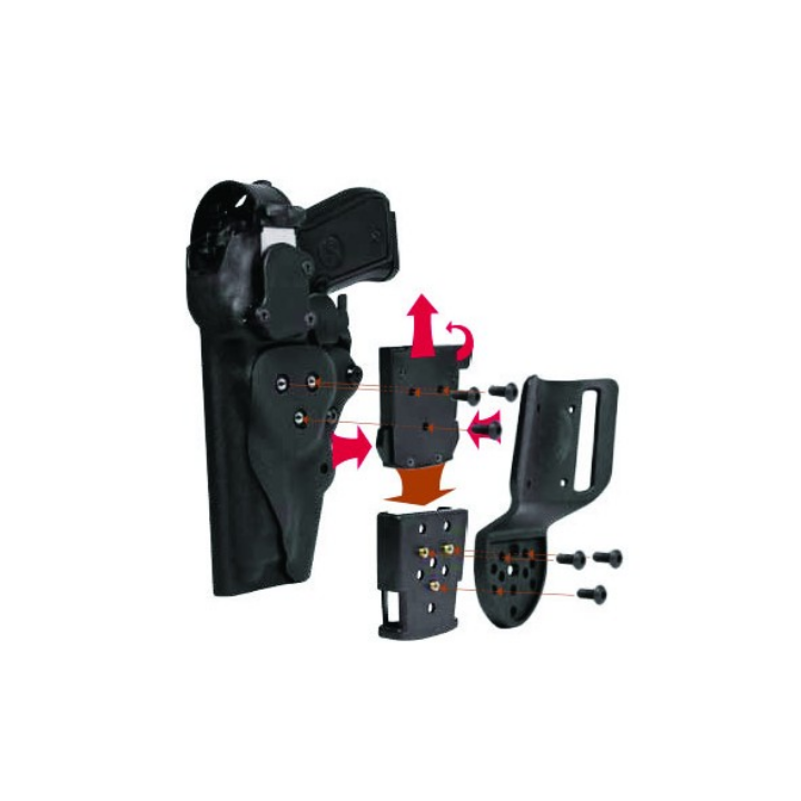 Adaptateur Rapide Rotatif 8K31 Vega Holster Noir | Meilleure qualité