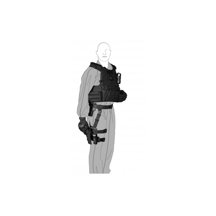 Adaptateur Rapide Rotatif 8K31 Vega Holster Noir | Meilleure qualité