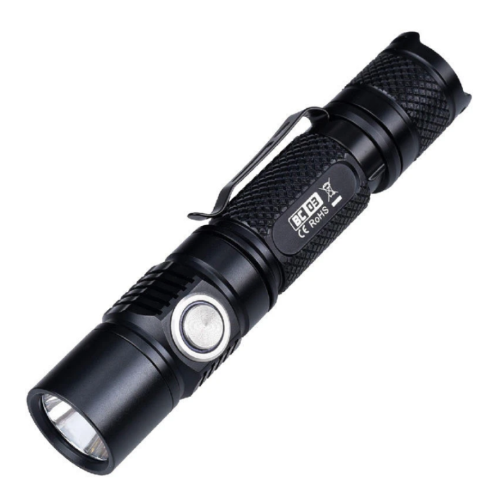 Lampe tactique de police 1200 lumens rechargeable :  Puissante