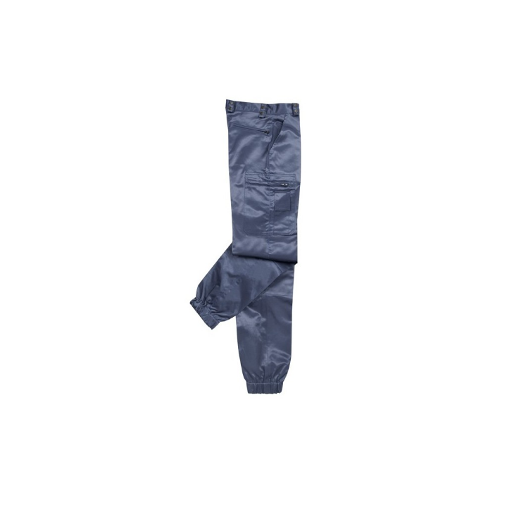 Pantalon satiné marine uni - Un style élégant et intemporel