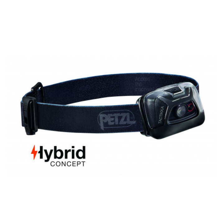 Lampe Frontale Tactikka noir- 300 lumens PETZL