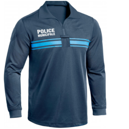 Polo Bleu Police Municipale M. Longues ONE - A10