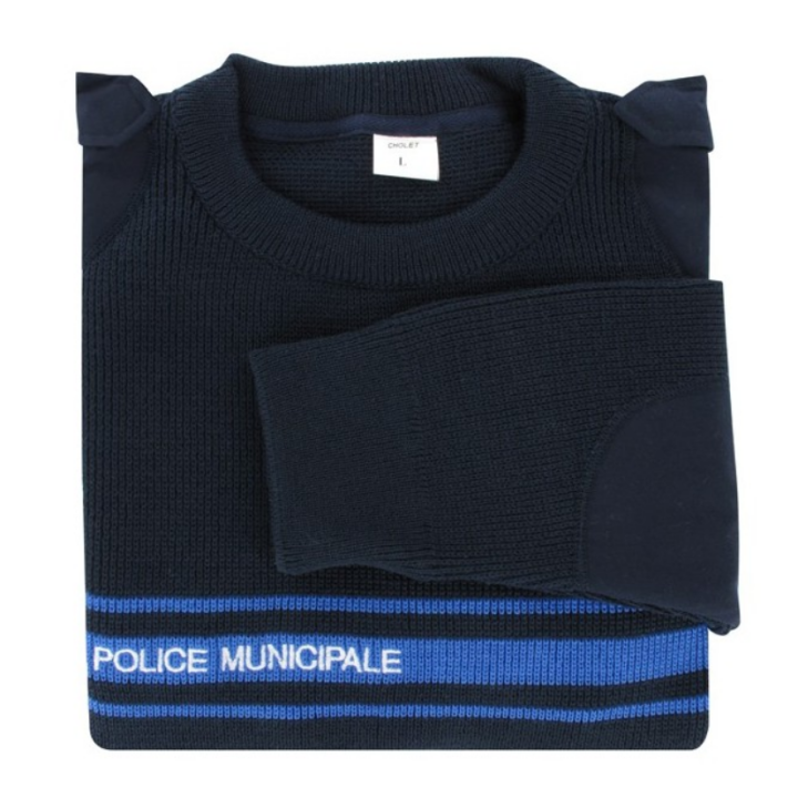 Pull Police Municipale Hiver | Confortable et résistant