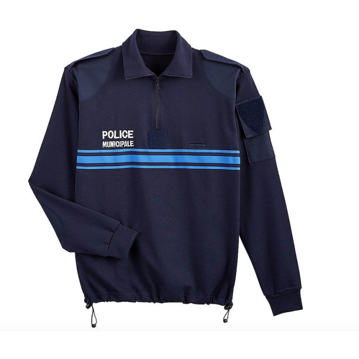 Chemise F1 polaire Police Municipale : confort et chaleur garantis