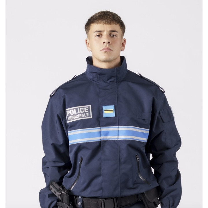 Coupe vent ultra léger avec capuche Police Municipale