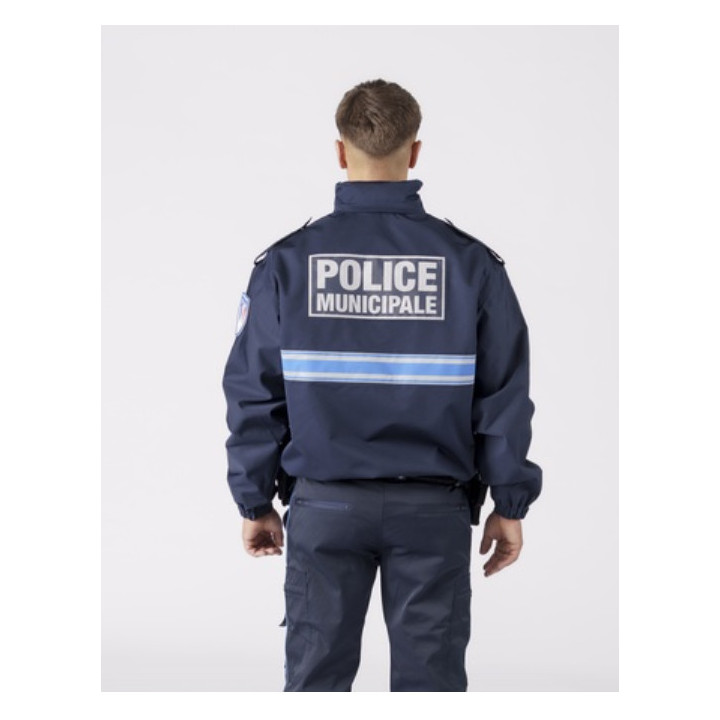 Coupe vent ultra léger avec capuche Police Municipale