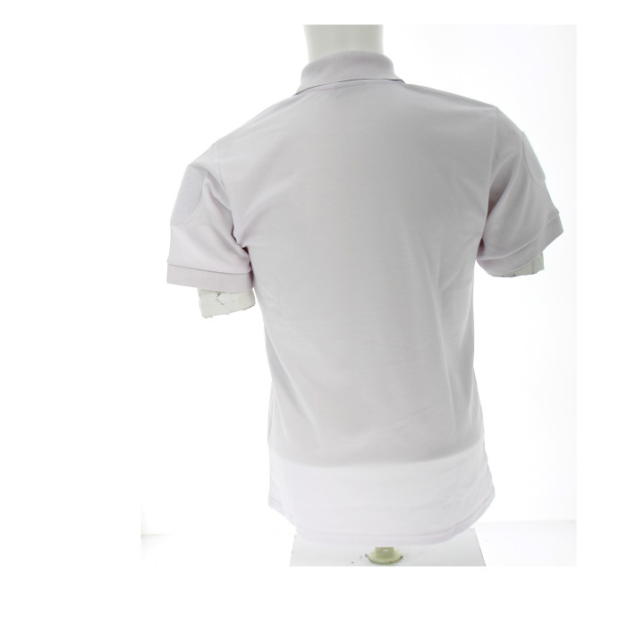 Polo blanc M.C broderie au choix | Ateq uniformes