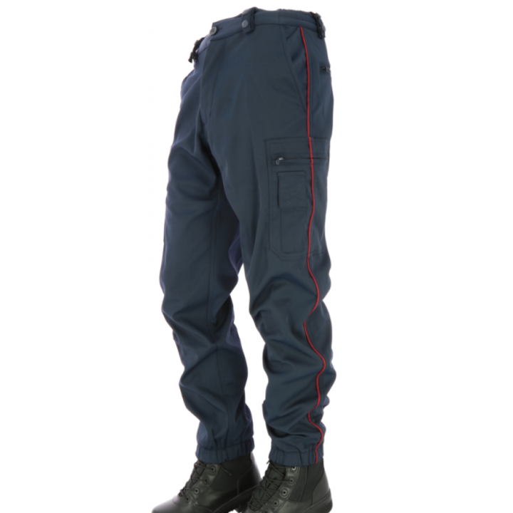 PANTALON DOUBLÉ POLAIRE ASVP LISERÉ BORDEAUX | Confortable et élégant