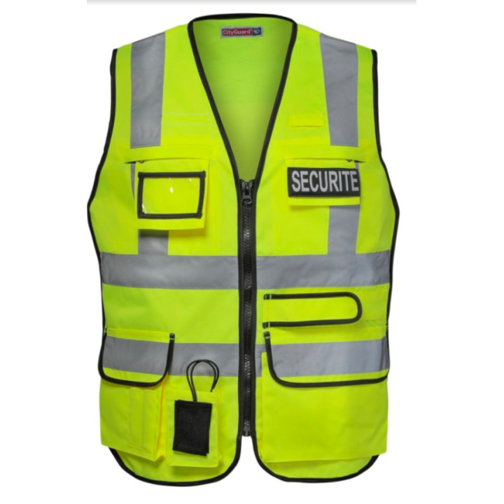 Gilet Sécurité Haute Visibilité Multipoches - Vêtement de travail