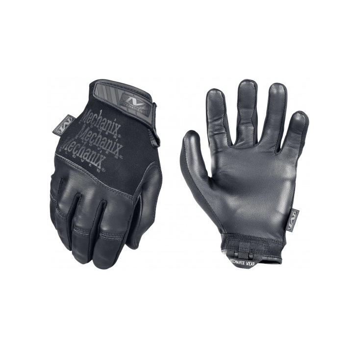 Gants en cuir Recon noir - Confort, durabilité et protection pour les professionnels