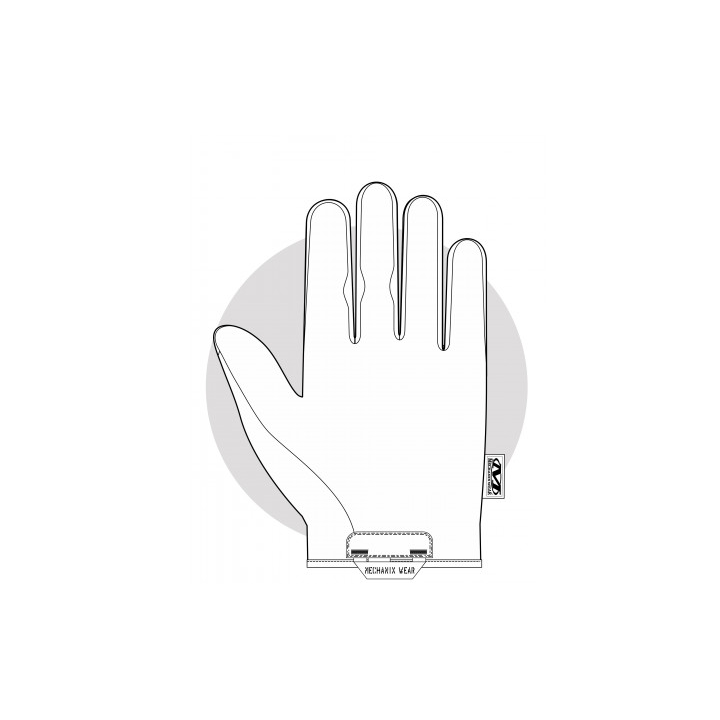Gants en cuir Recon noir - Confort, durabilité et protection pour les professionnels