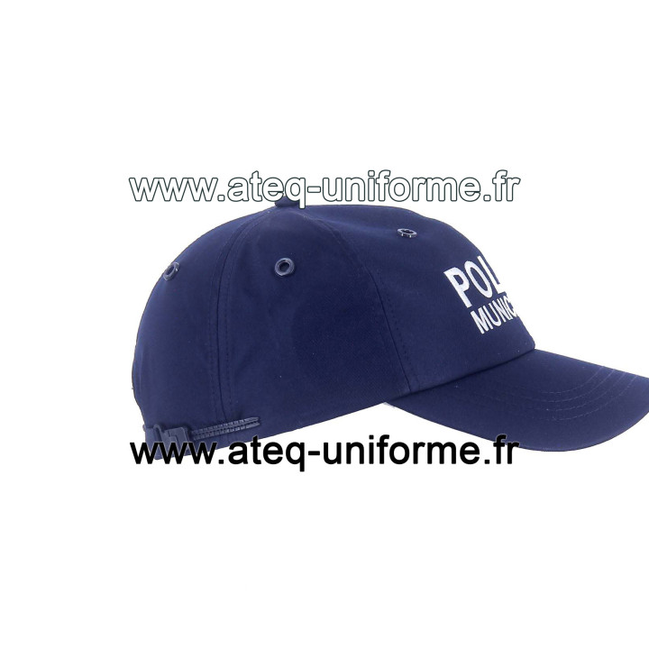 Casquette Baseball Microporeuse Police Municipale