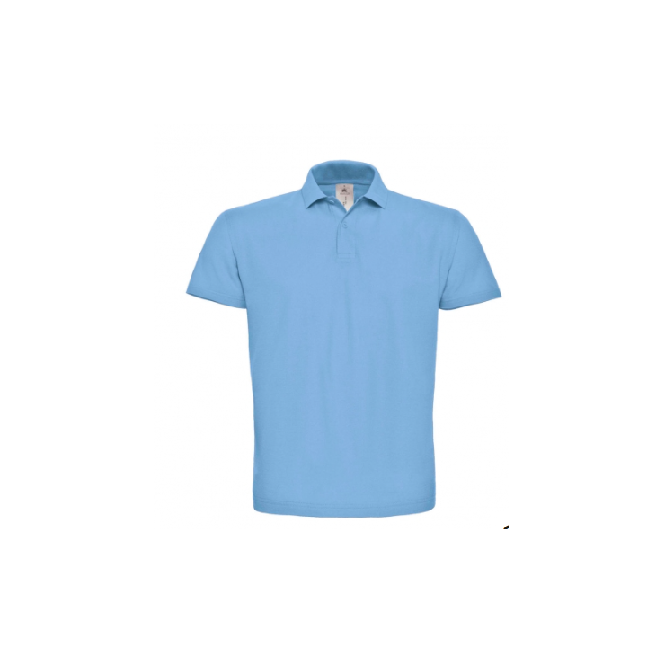 Polo Bleu Ciel ASVP MC - Élégance et Confort | Achetez Maintenant