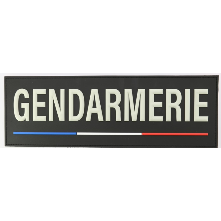 Jeu de 2 bandeaux Gendarmerie avec housse de gilet-qualité-protection