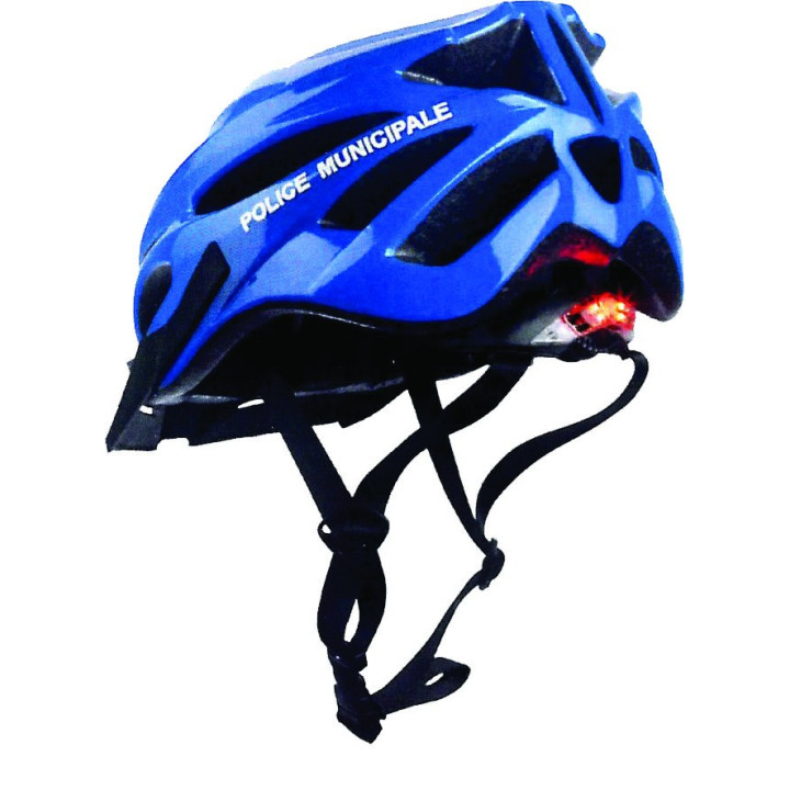 Casque VTT LED Police Municipale | Pour Intervention en Toute Sécurité