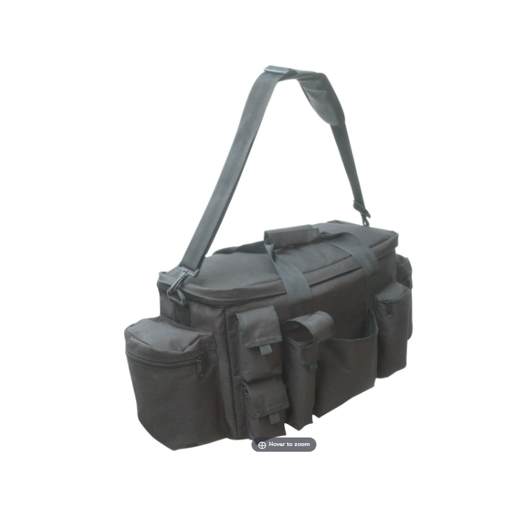Sac Police 37 Litres Noir-Équipement Fiable pour les Agents de la Paix