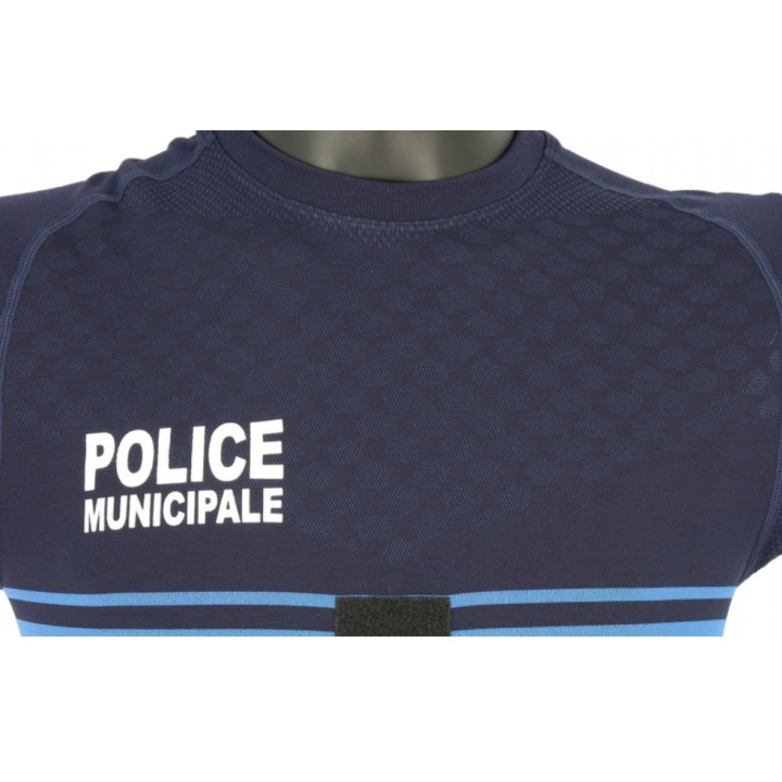 Tee-shirt sans coutures Police Municipale AIRFLOW