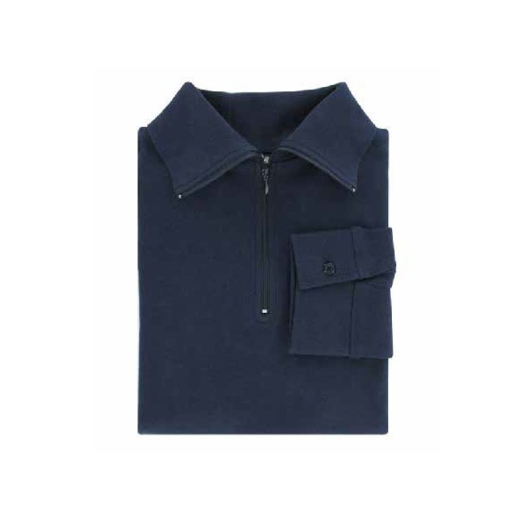 Chemise F1 polaire neutre marine | Confort et style garantis