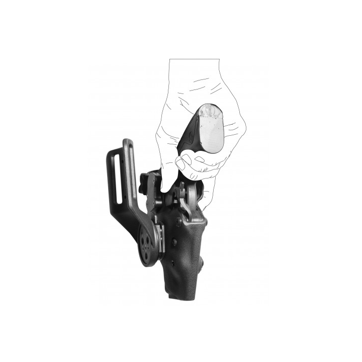 Holster VEGATEK SIG PRO 2022 noir - Conception de qualité supérieure