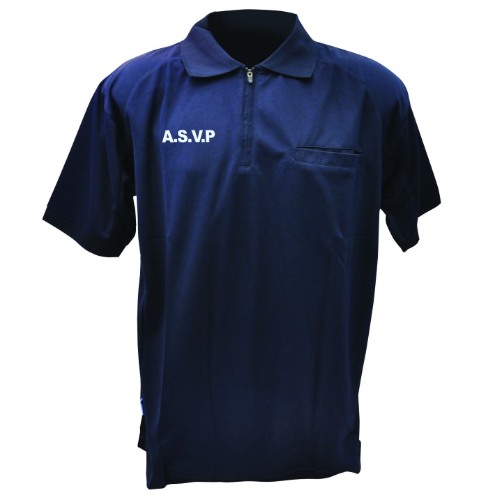 Polo sport allégé matière technique uni ASVP