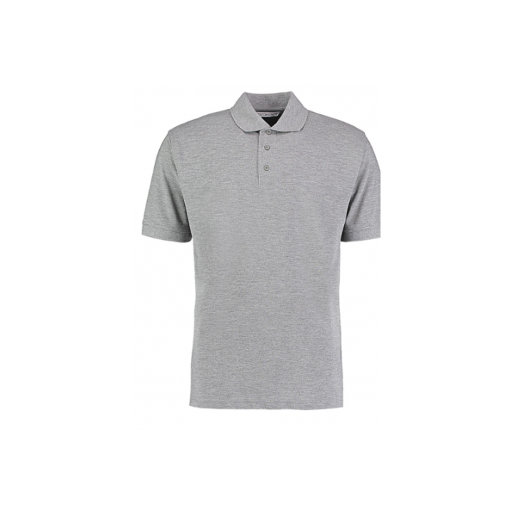 Polo gris ATPM manches courtes