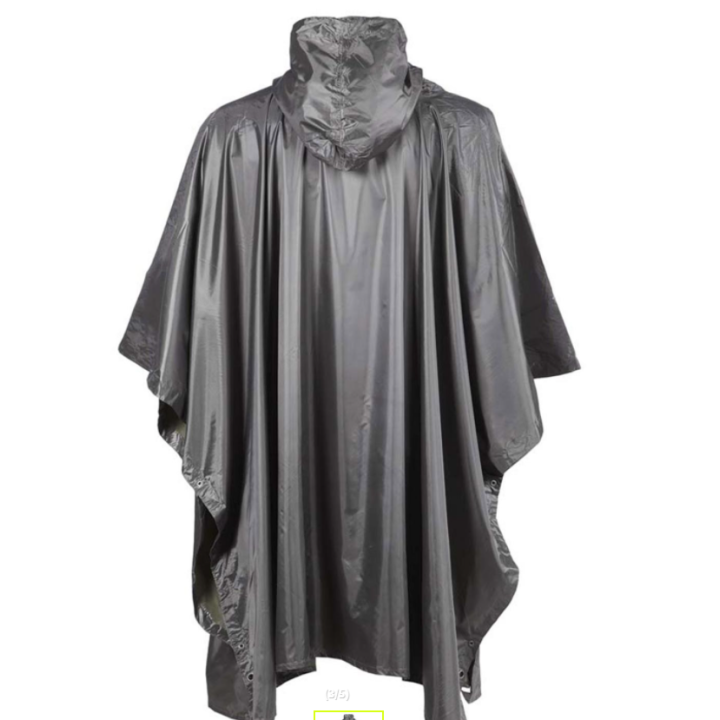 Poncho de qualité supérieure | Confortable et résistant à l'eau