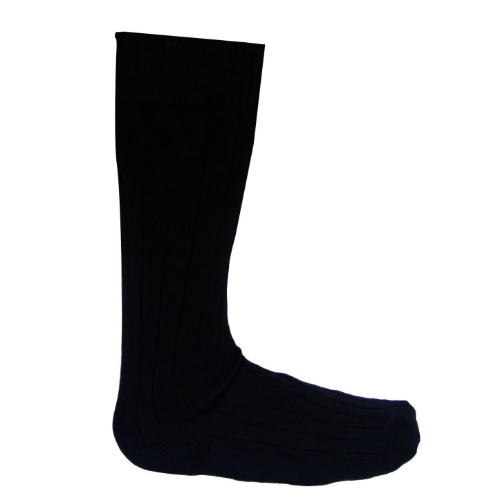 Chaussettes noires hiver bouclette : confort et chaleur