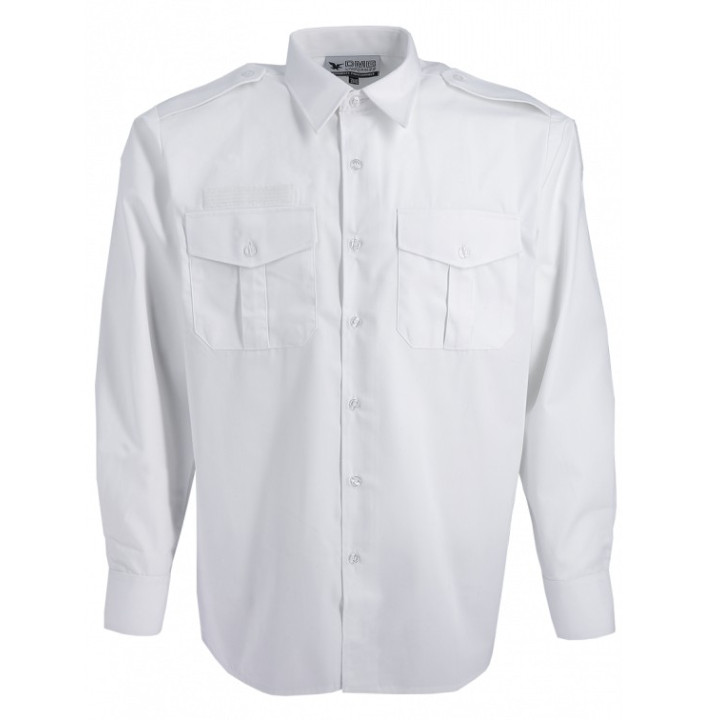 Chemise blanche Police Municipale tenue professionnel.