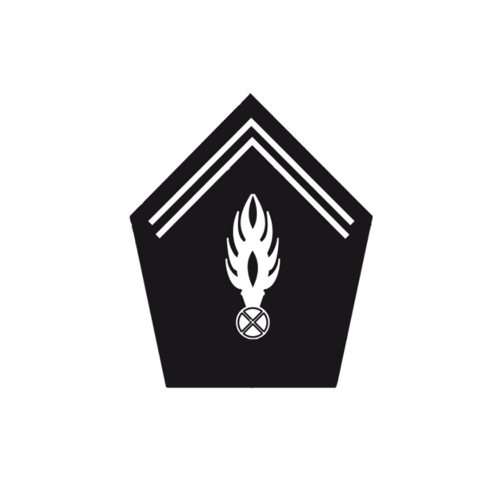 patte de col vareuse gendarmerie