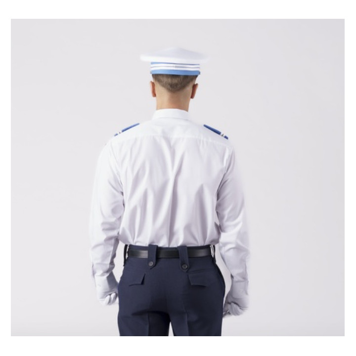 Chemise blanche Police Municipale tenue professionnel.