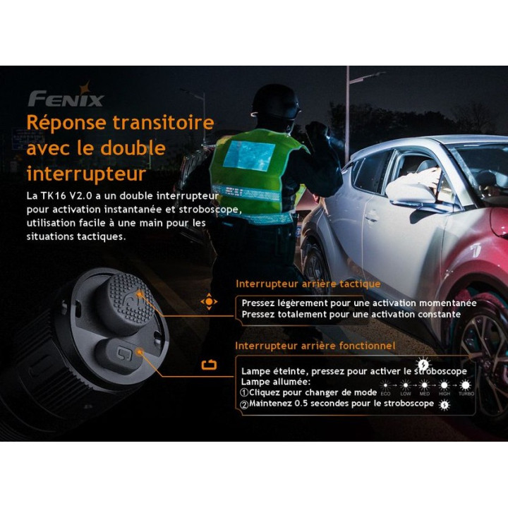 Lampe tactique rechargeable XT21X LED - 4000 lumens | KLARUS