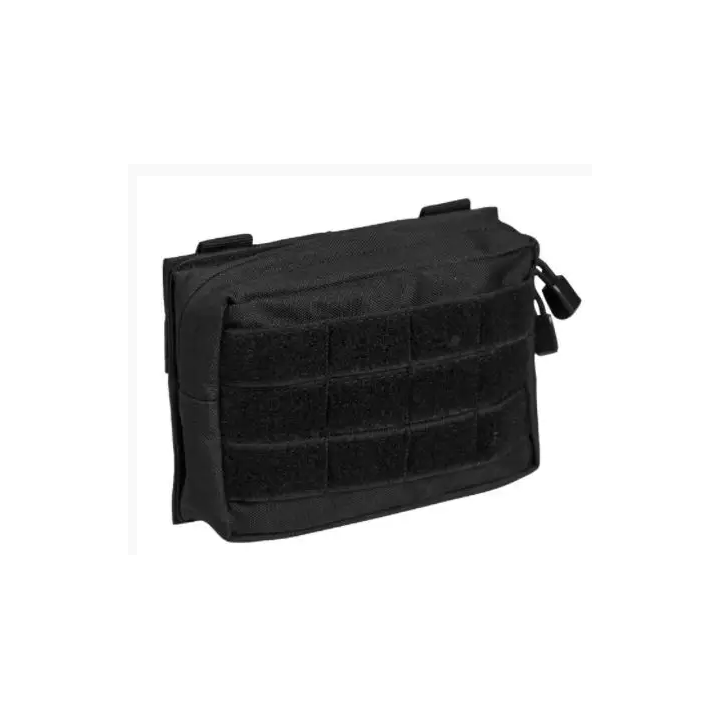 Pochette MOLLE-sac polyvalent avec bande à scratch pour fixation patch