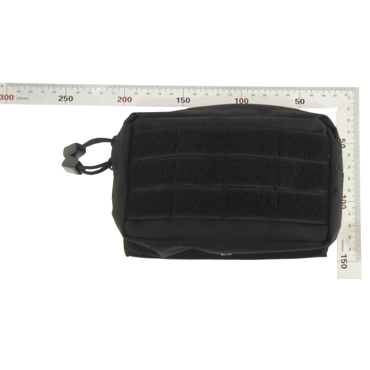 Pochette MOLLE-sac polyvalent avec bande à scratch pour fixation patch