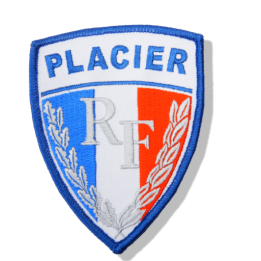 Ecusson brodé PLACIER