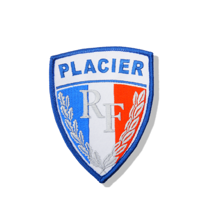 Ecusson brodé PLACIER
